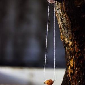 Hanging Carnelian Necklace