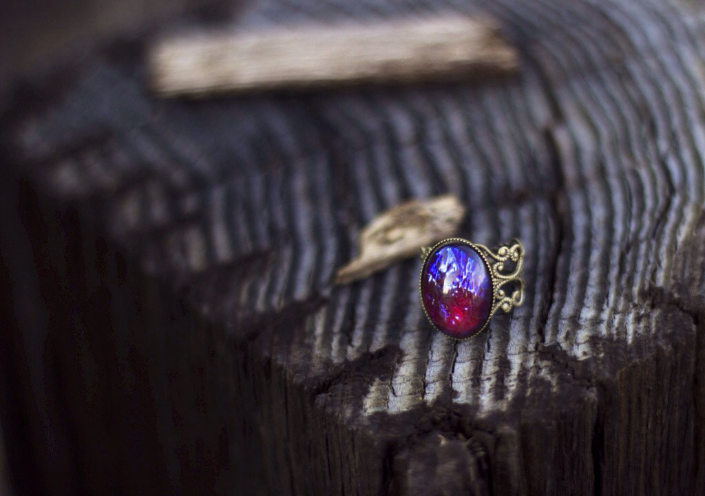 Dragons Breath Opal Ring On Luulla